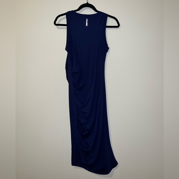 HYLETE BLUE RUCHED DRESS - Picture 6 of 8